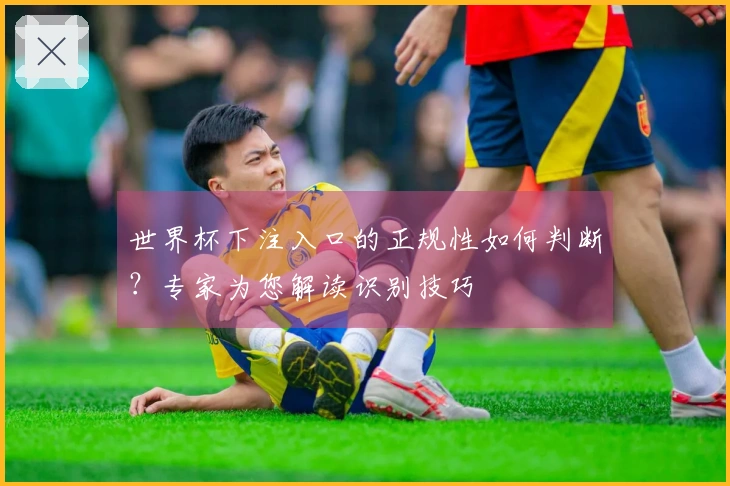 世界杯下注入口的正规性如何判断？专家为您解读识别技巧