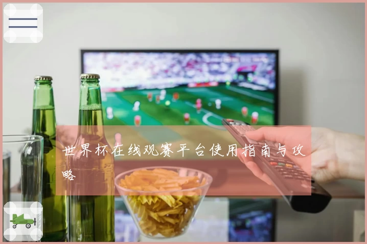 世界杯在线观赛平台使用指南与攻略